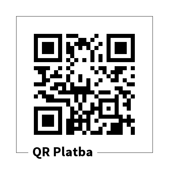 QR kód — transparentní účet